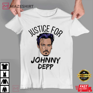 Justice For Johnny Depp T shirt Jack sparrow Tshirt Johnny Depp T shirt 1