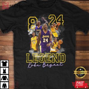 Kobe Bryant Shirt, Mamba Forever Los Angeles Lakers T-Shirt #2