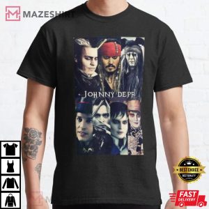 Justice for Johnny Depp Gift For Fan T-Shirt #3