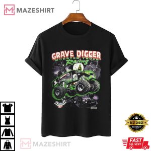 Vintage 1994s Grave Digger Monster Truck Shirt