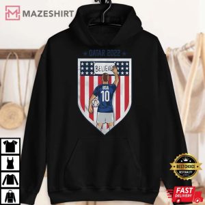 USA world cup 2022 shirtUSMNT Believe Ted Lasso Qatar 2022 USA Soccer hoodie
