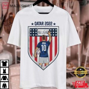 USA world cup 2022 shirtUSMNT Believe Ted Lasso Qatar 2022 USA Soccer shirt