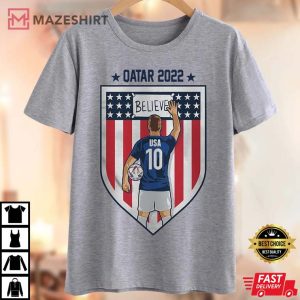 USA world cup 2022 shirtUSMNT Believe Ted Lasso Qatar 2022 USA Soccer t shirt