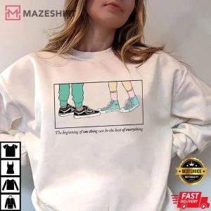 Heartstopper Inspired Bookish Nick and Charlie T-Shirt