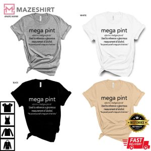 Mega Pint of Wine, Johnny Depp Justice Gift For Fan T-Shirt