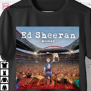 Ed Sheeran 2022 Tour Shirt The Mathletics Concert front