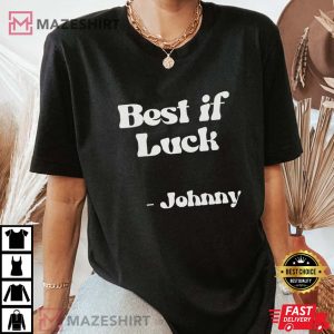 johnny depp shirt best if luck justice for johnny tshirt