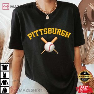 Pittsburgh Baseball Women black