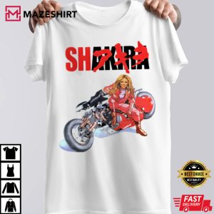 Shakira Akira Shotaro Kaneda Motorcycle TShirt