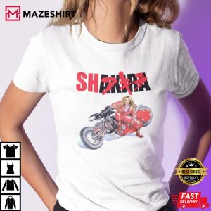 Shakira Akira Shotaro Kaneda Motorcycle T Shirt