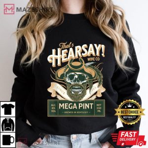 Thats Hearsay Women black sweatshirt