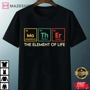 The Element Of Life Is Mother Unisex black