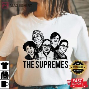 THE SUPREMES Ketanji Brown Jackson SCOTUS RBG Sotomayor Meme Women 2 t shirt