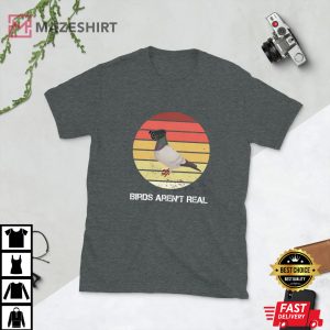 BIRDS ARENT REAL Retro Unisex Tee