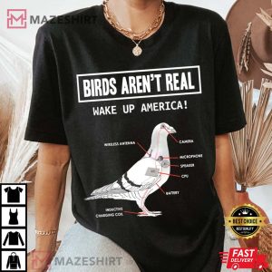 Birds Arent Real Shirt Birds Arent Real Bird Watching TShirt