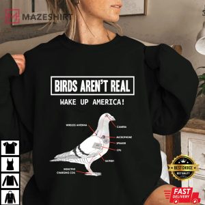 Birds Arent Real Shirt Birds Arent Real Bird Watching T Shirt