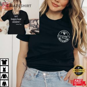 Johnny Depp T Shirt Hearsay Shirt Hearsay Brewing Co Shirt