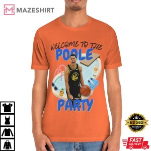 Poole Party T Shirt Basketball Warriors t shirt