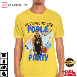 Poole Party T Shirt Basketball Warriors