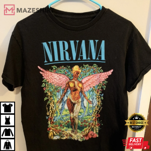 Nirvana shirt Vintage Nirvana Forest In Utero shirt