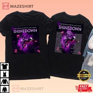 Shinedown The Revolutions Live Tour 2022 TShirt 1
