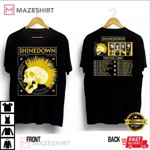 Shinedown Tour 2022 With Ayron Jones And Pop Evil T-Shirt