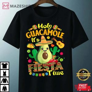Cinco De Mayo Mexican Holy Guacamole Fiesta Time Unisex black