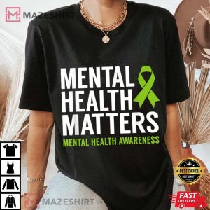 Mental Health Matters Men Women Kids Mental Health Awareness Women black