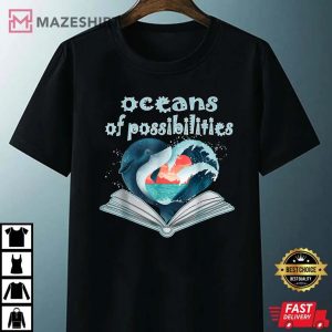 Oceans of Possibilities Summer Reading 2022 Librarian Unisex black