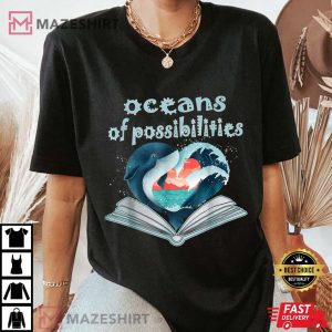 Oceans of Possibilities Summer Reading 2022 Librarian Women black