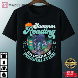 Oceans of Possibilities Summer Reading Prize Octopus 2022 Unisex black