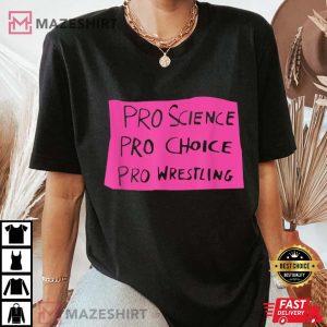Pro Science Pro Choice Pro Wrestling Women black 3