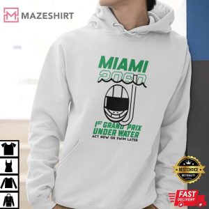 Sebastian Vettel Miami 2060 Shirt, 1St Grand Prix Shirt, Vettel in defense of the climate shirt, provocative t-shirt in Miami