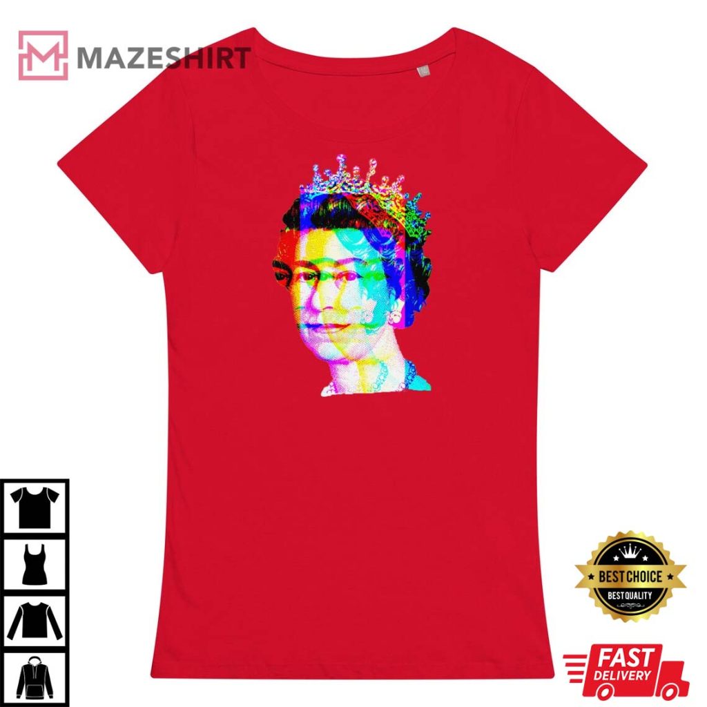 Women’s Queen Elizabeth Platinum Jubilee TShirt Union Jack