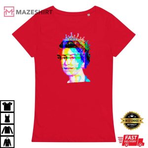 Women’s Queen Elizabeth Platinum Jubilee T-Shirt Union Jack Tshirt Ladies