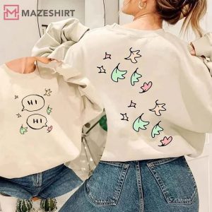 Hi Hi Heartstopper Speach Bubbles LGBT T-Shirt