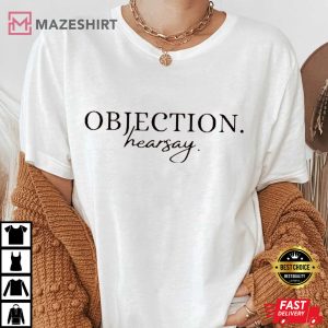Johnny Depp shirt Objection Hearsay TShirt