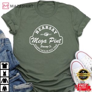 Mega Pint Shirt Hearsay Brewing Co Tee