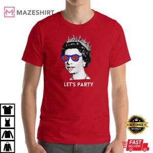 Queens Platinum Jubilee T Shirt Queen Elizabeth Jubilee T Shirt