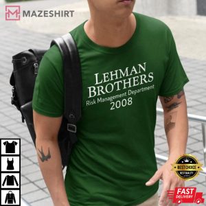Lehman Brothers Risk Management T Shirt