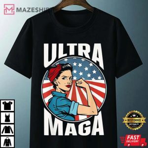 Ultra MAGA Love Trump Superman 2022 Tee