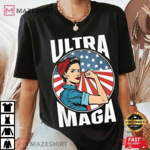 Ultra MAGA Love Trump Superman 2022 T Shirt