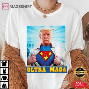 Ultra Maga Trump Superman Shirt Awakened Patriot shirt