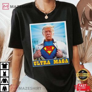 Ultra Maga Trump Superman Shirt Awakened Patriot