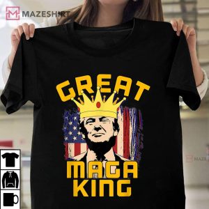 Great MAGA King Trump Biden I Did That Sticker UltrA MAGA Unisex shirt 2 2