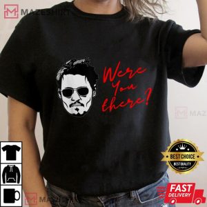 Funny Were You There Isnt Happy Hour Anytime Mega Pint Women black t shirt 2