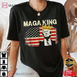 The Great Maga King shirt Donald Trump Maga King Women black