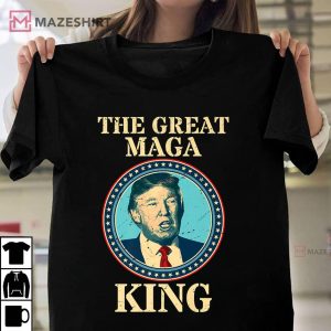 the Great MAGA King Ultra Maga Shirt Funny Great MAGA King Premium Unisex shirt 2