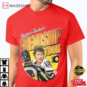 Matthew Tkachuk’s Friendship Tour Shirt, Brady Tkachuk, Friendship Tour T-Shirt