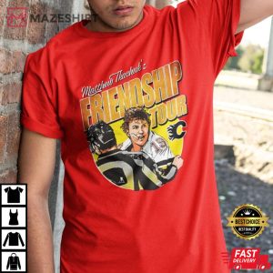 Matthew Tkachuk’s Friendship Tour Shirt, Brady Tkachuk, Friendship Tour T-Shirt